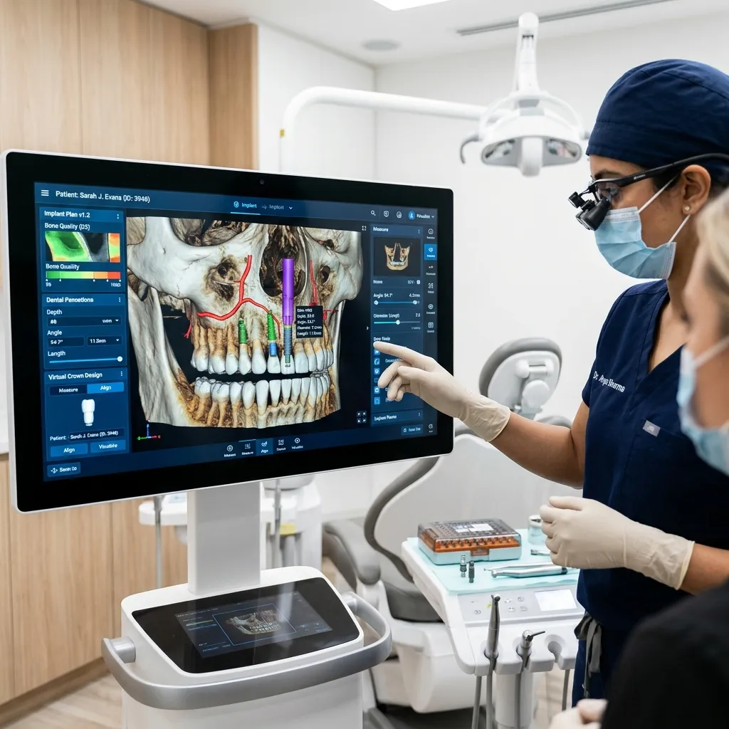 Dental implant consultation