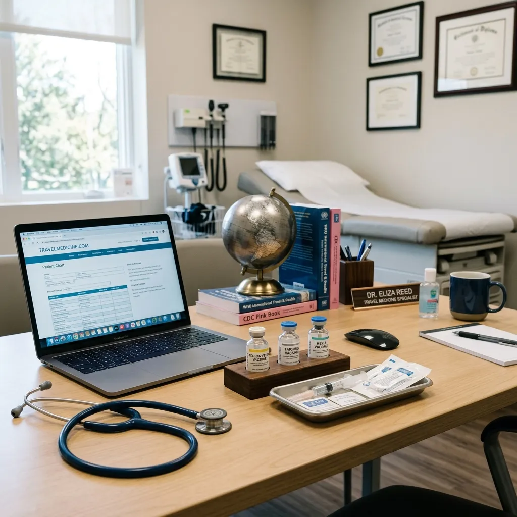 Travel medicine consultation